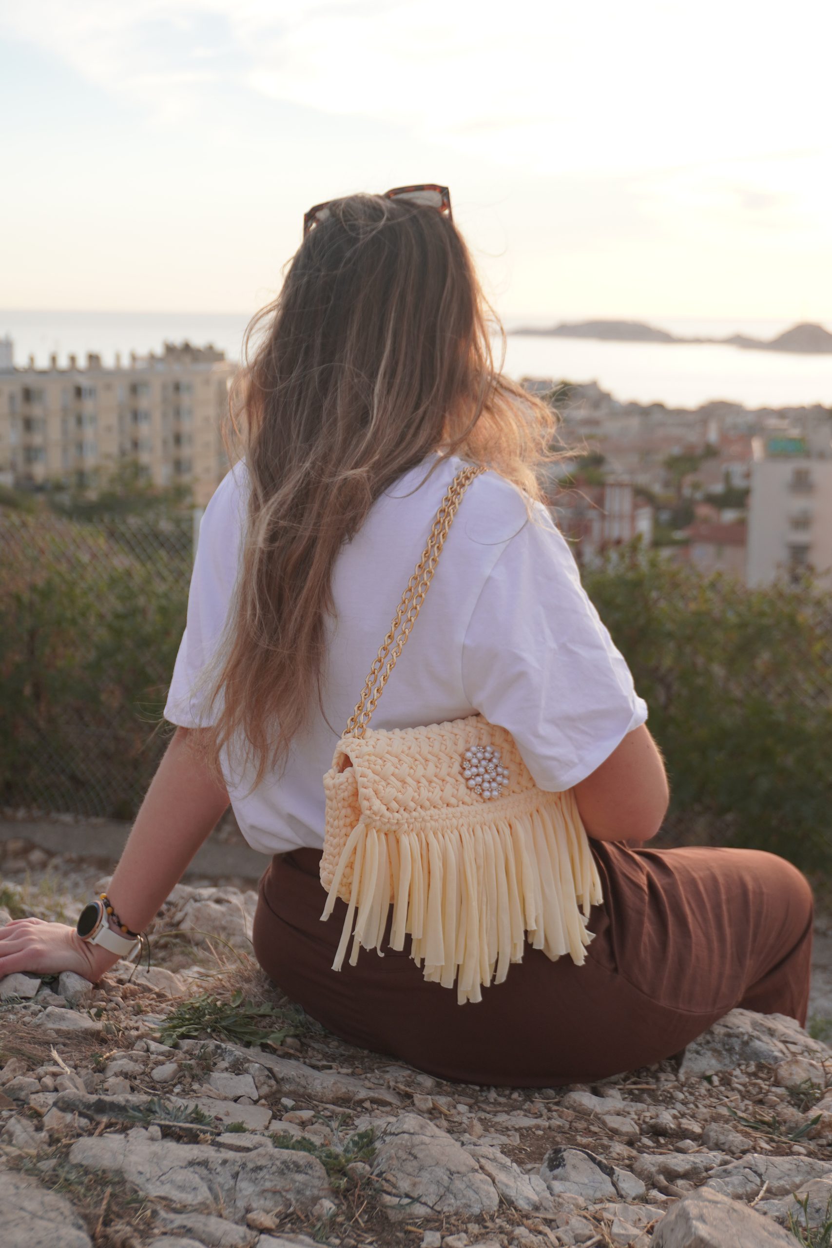 Angèle Fringe - Crème – Image 2