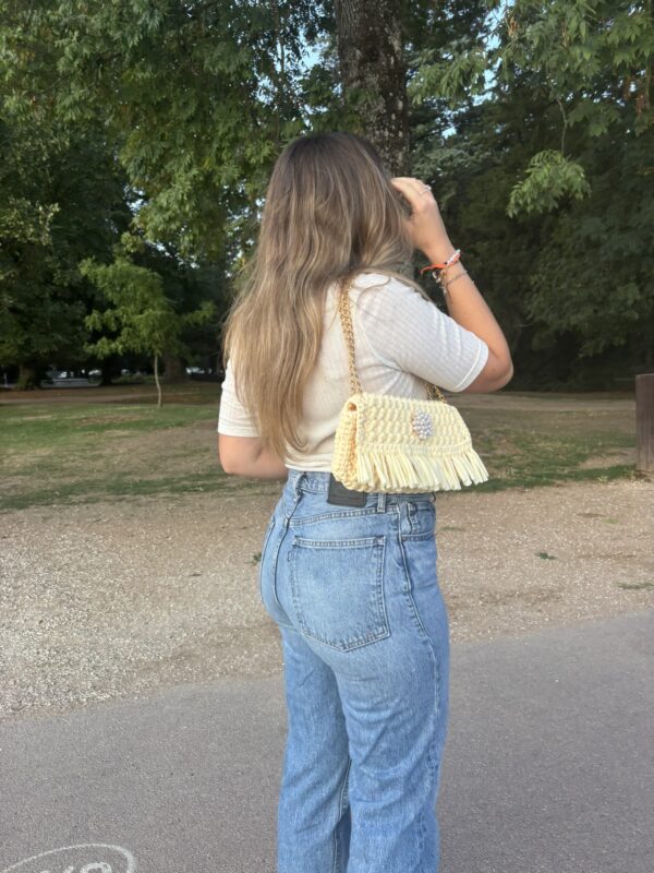 Angèle Baby Fringe - Crème – Image 7
