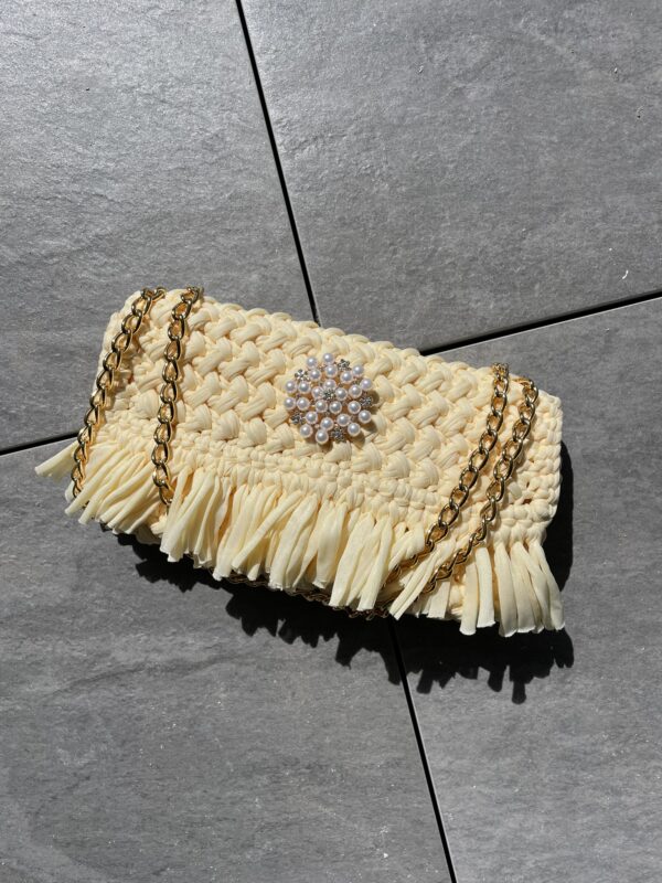 Angèle Baby Fringe - Crème – Image 1